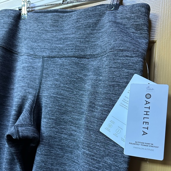 NWT Athleta Altitude Pants - Polartec Power Stretch - Picture 2 of 13